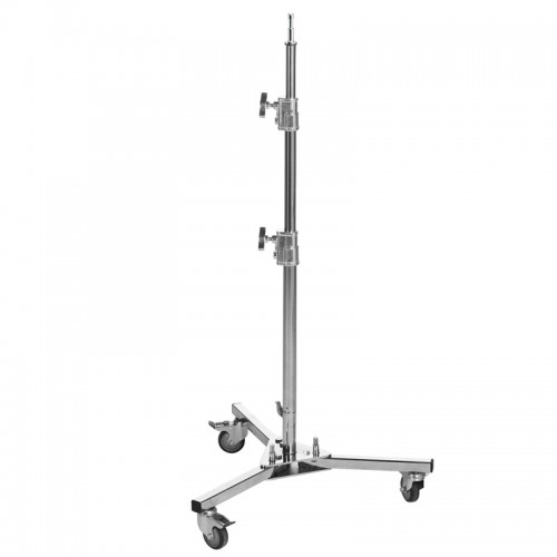 Chân đèn ngang inox tải trọng cao cho đèn studio